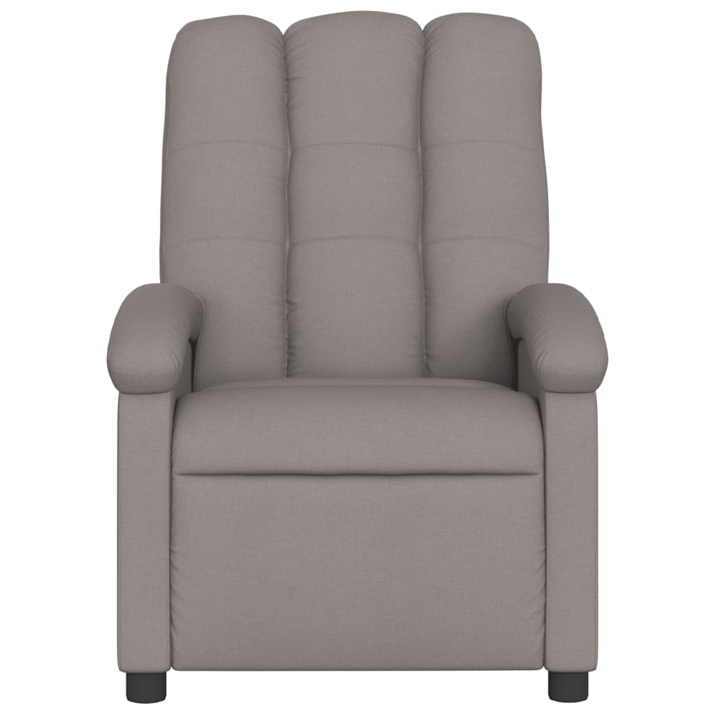 vidaXL Fauteuil Taupe - 29% Korting - Verstelbaar