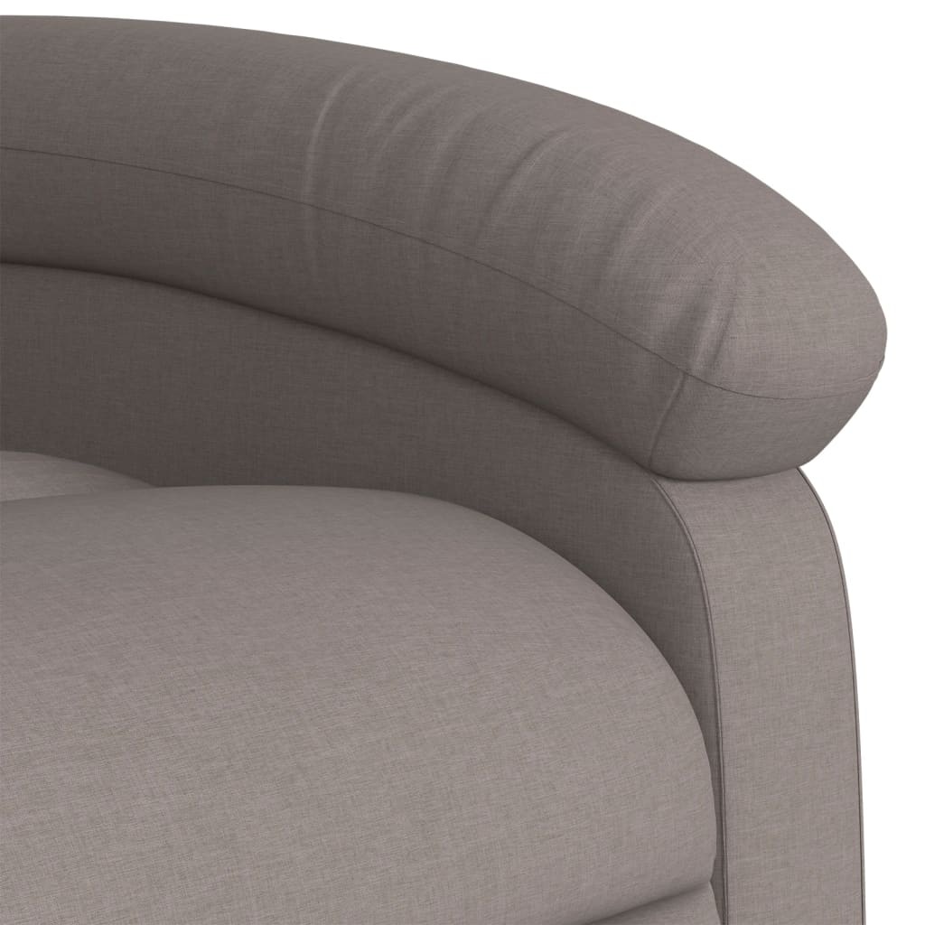 vidaXL Fauteuil Taupe - 29% Korting - Verstelbaar