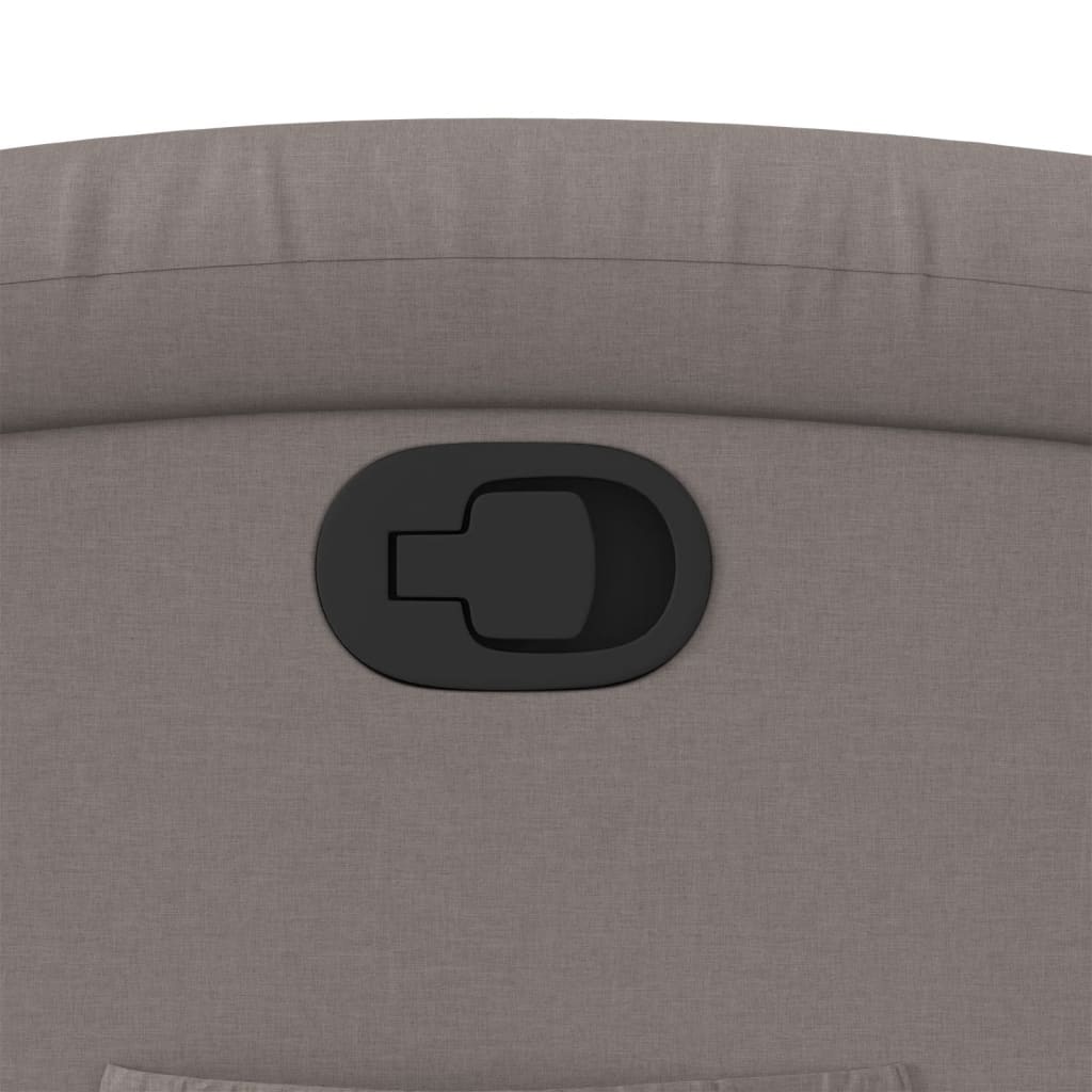 vidaXL Fauteuil Taupe - 29% Korting - Verstelbaar