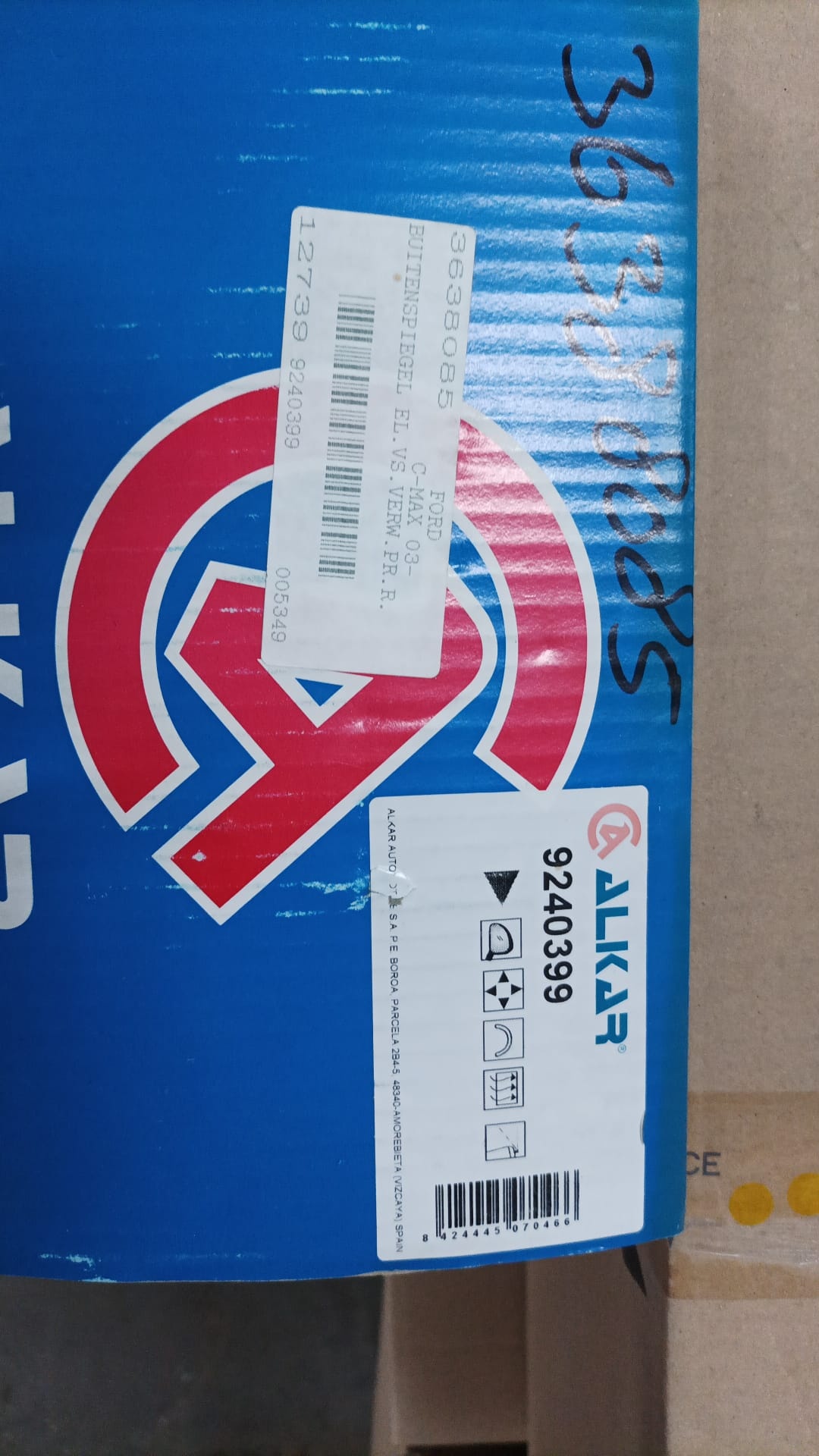 Buitenspiegel Rechts Ford Focus C-MAX (DM2) - 44% Korting