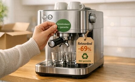 Retourdeals keukenapparatuur: topmerken voor een fractie van de prijs