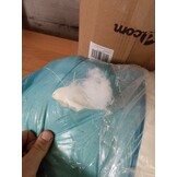 vidaXL Tuinbankkussens 2 st 120x50x7 cm oxford stof crèmewit