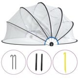 VidaXL Zwembadoverkapping Rond 376x188 cm - 61% Korting