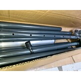 vidaXL Rolgordijn voor buiten 150x270 cm crème