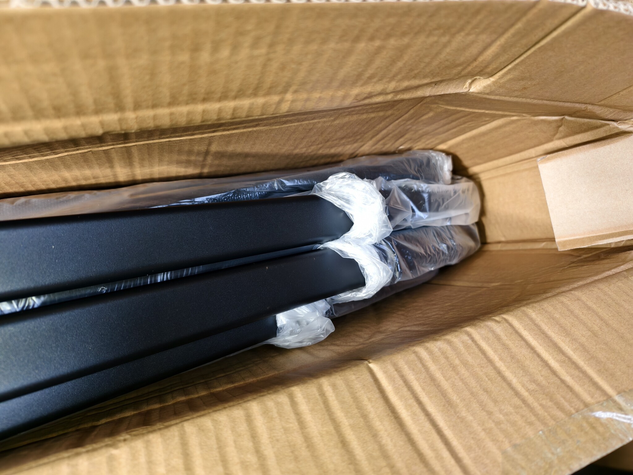 Tuintafel stoelen set zwart - 4 stuks