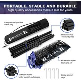 BAGAIL Badminton Net, Height Adjustable Kids Volleyball Net, Foldable Nylon Net 10 ft/14ft/17ft Wide, Tennis Net, Small Pickleball Net for Backyard Game and Indoor Outdoor Use, Easy Setup