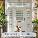 Lifetree Raamfolie, voor privacy, decoratief, glinsterend, zelfklevend, statisch, voor kantoor en thuis (115 * 200CM)