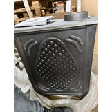 Houtfornuis - houtkachel - zwart - 5,5 kW - verwarmt tot 50 m²