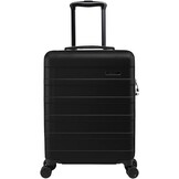 Cabin Max Anode 55x40x20 Cabin Suitcase, Built in Lock, Lightweight Carry On, 8 Wheels, Wet Pocket, Suitable for Ryanair, Easyjet, Paid Hand Luggage Carry-Ons (55 x 40 x 20 cm 40l)