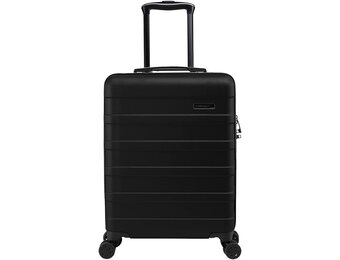 Cabin Max Anode 55x40x20 Cabin Suitcase, Built in Lock, Lightweight Carry On, 8 Wheels, Wet Pocket, Suitable for Ryanair, Easyjet, Paid Hand Luggage Carry-Ons (55 x 40 x 20 cm 40l)