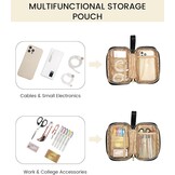 LOVEVOOK Laptoptas Dames, Waterdichte Werktas Handtas Grote Schooltas Shopper Zakelijke Tas Aktetas Lerarentas, Leren Tote Bag Notebooktas voor Kantoor Universiteit