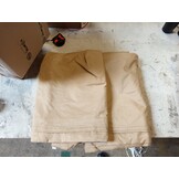 COOL AREA Zonnezeil Zonnescherm Rechthoekig 4x5m Waterdicht PES Wind- en UV-bescherming, Geschikt voor patio, tuin, terras, buiten, Kleur Zand