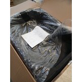 vidaXL Voetenbank 77x55x31 cm fluweel zwart