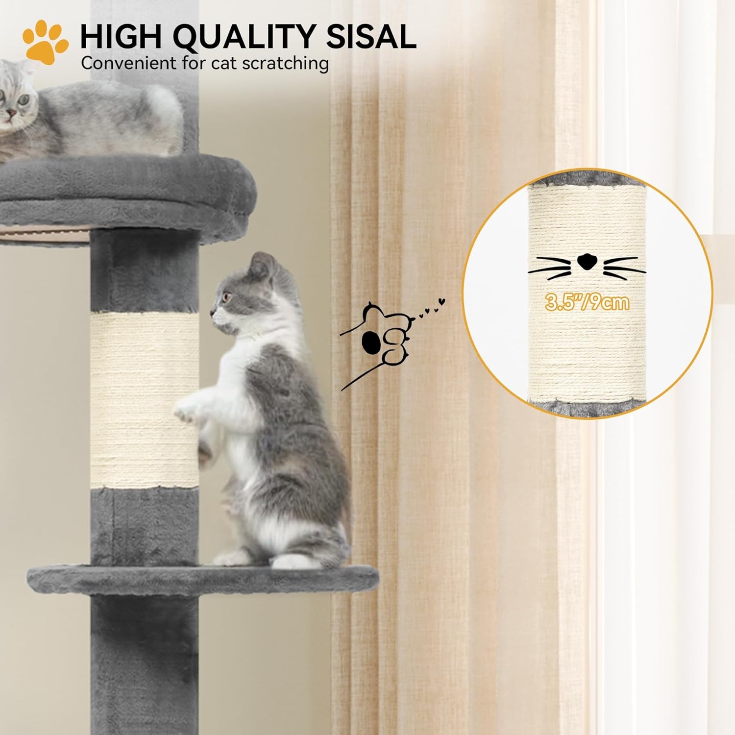 YITAHOME Kattenboom Toren | 27% Korting