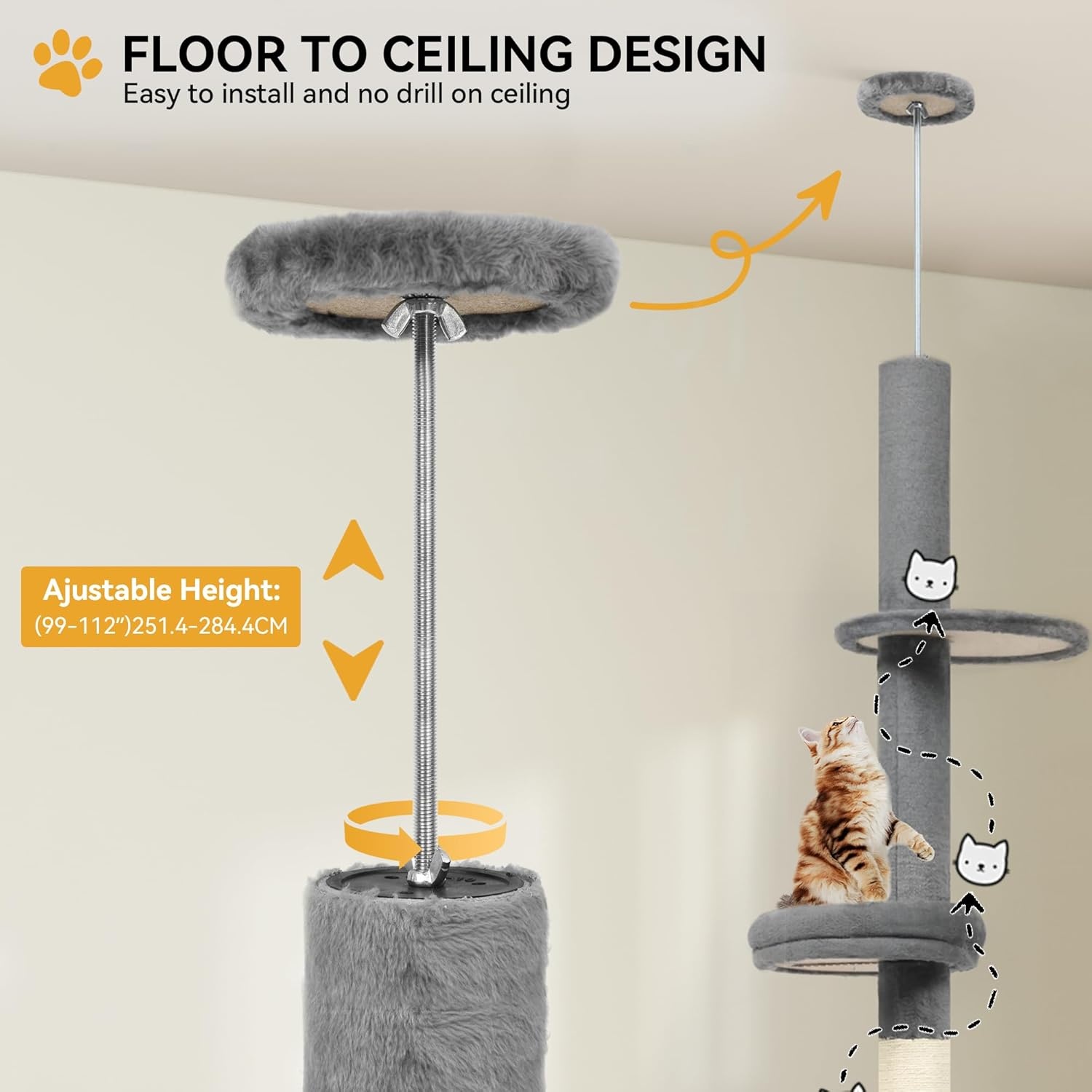 YITAHOME Kattenboom Toren | 27% Korting