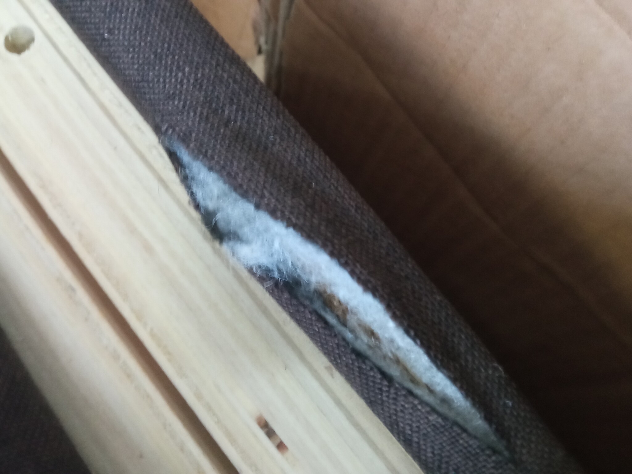 vidaXL Donkerbruin Bedframe Stof 90x190 cm (62% korting)