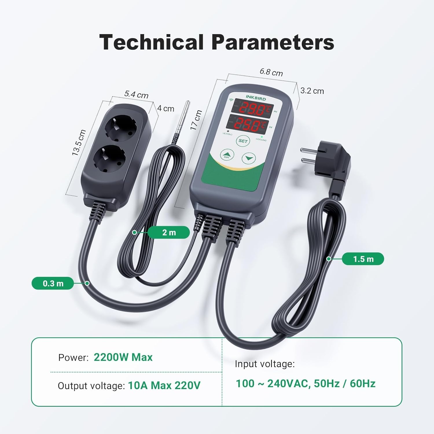 Inkbird Wifi Thermostaat - 40% Korting!