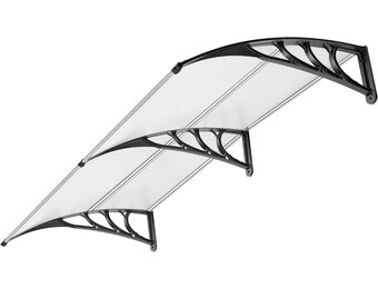 VIVOHOME Luifel - Transparant Polycarbonaat - 29% Korting