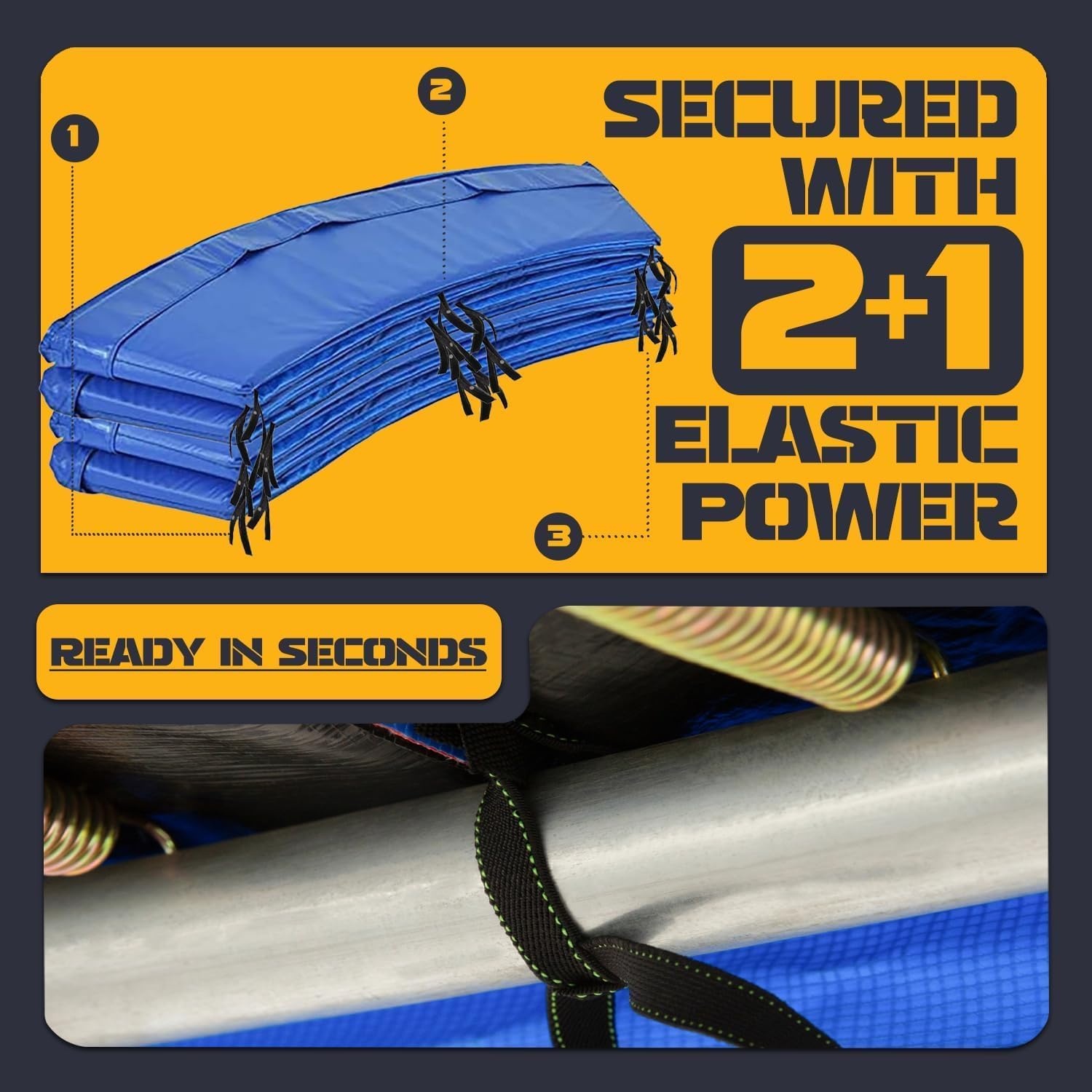 Trampoline Randafdekking 244-427cm - 27% Korting!