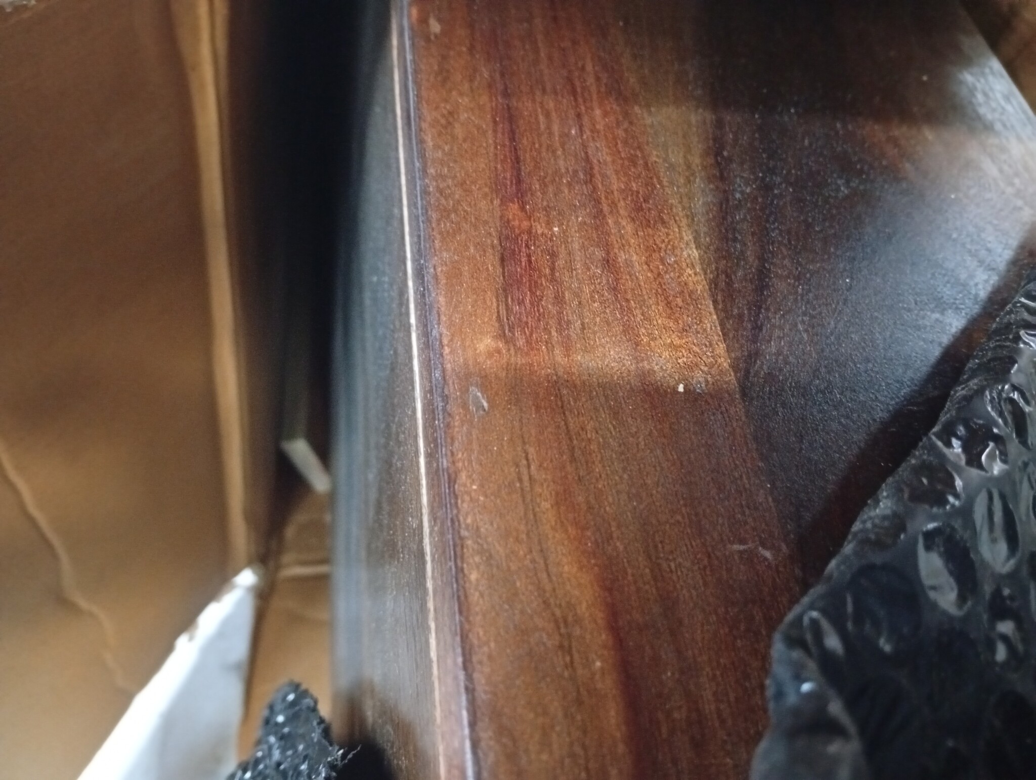 Retourtje: Salontafel Massief Acaciahout 80x80x30 cm - 66% Korting!