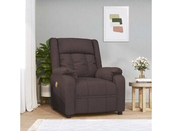 VidaXL Massagestoel Donkerbruin - 34% Korting