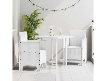 VidaXL Tuinstoel Wit (2 stuks) - 32% Korting