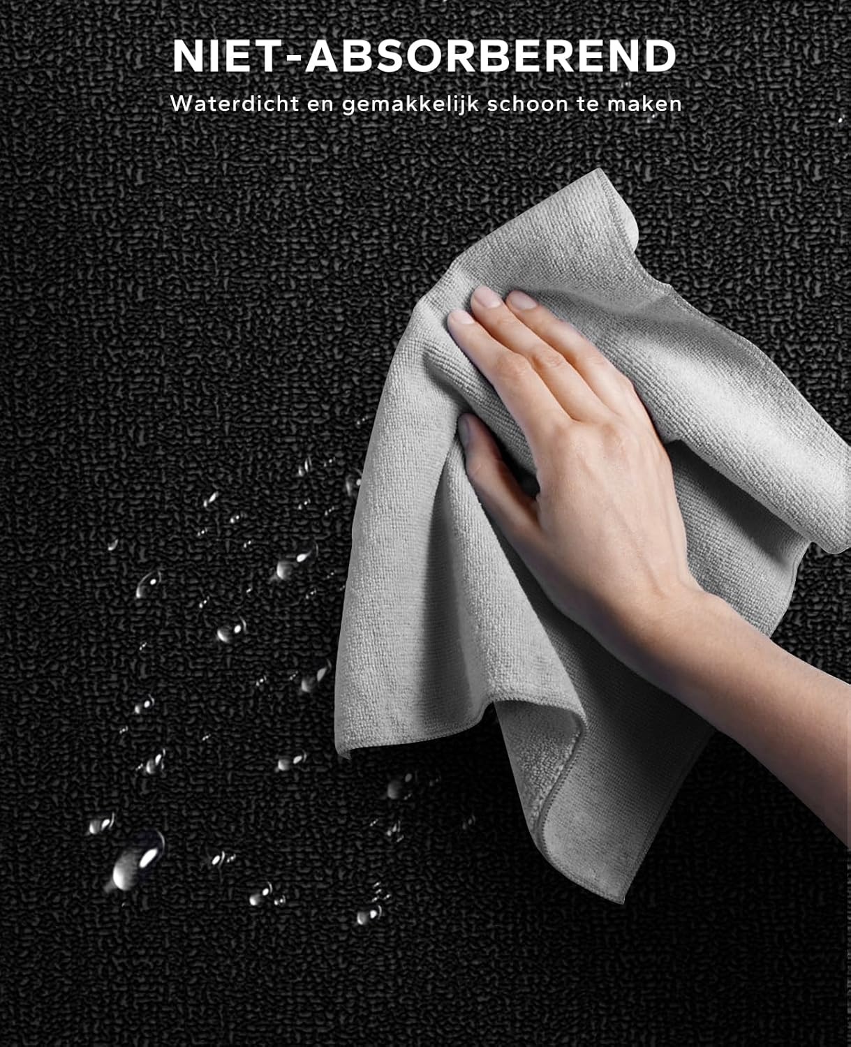 HAPBEAR Fitnessmat 152x76cm - Bescherm je vloer!