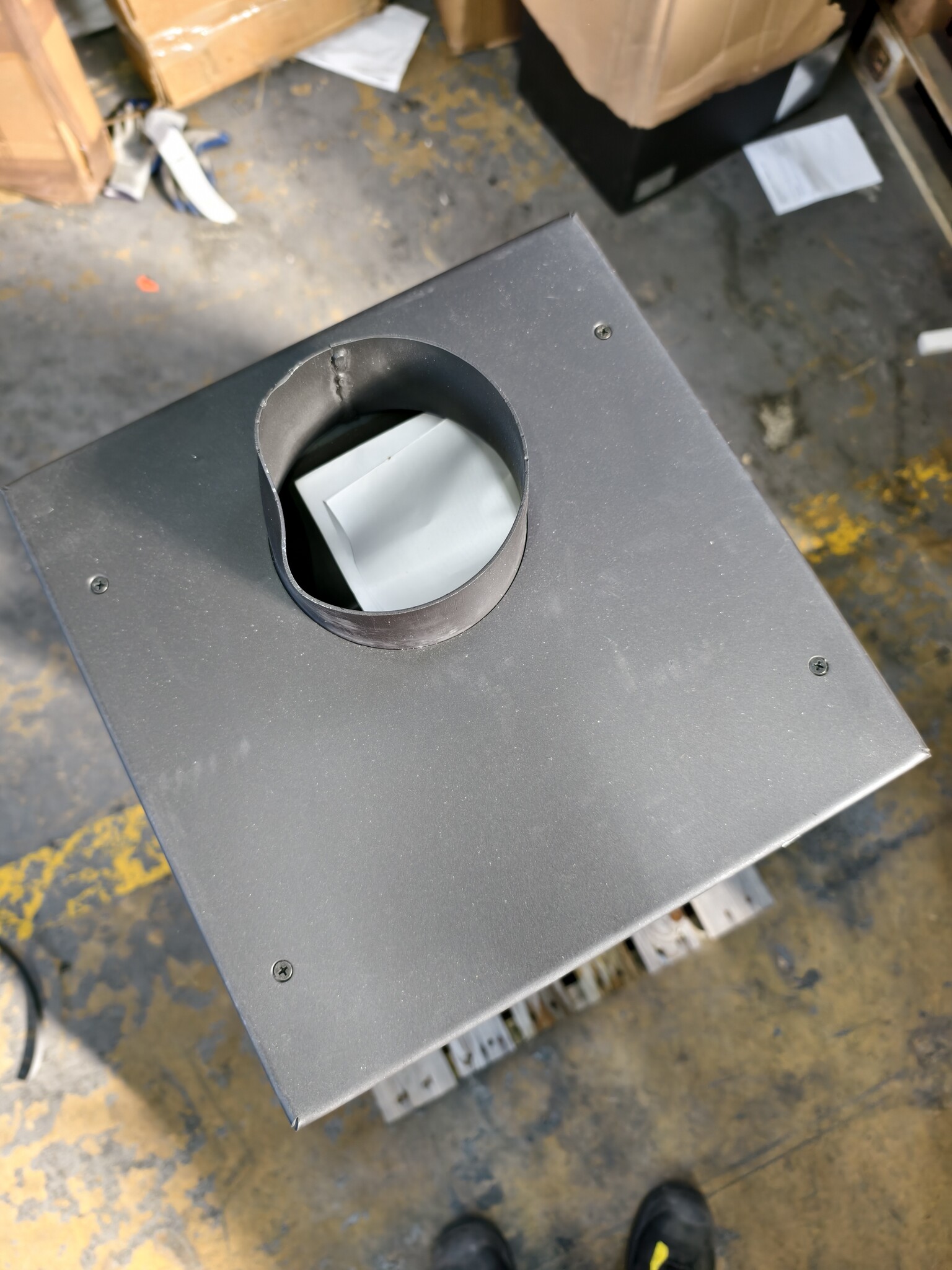 Retourende Houtkachel 8kW Antraciet - 60% Korting