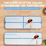 Airtrack Mat 20cm Dik - 5m - Gymnastiek & Yoga - 29% Korting