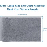 Lichtgrijs Kattentapijt 98"x15.8" - 10% Korting