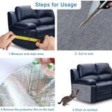 Lichtgrijs Kattentapijt 98"x15.8" - 10% Korting