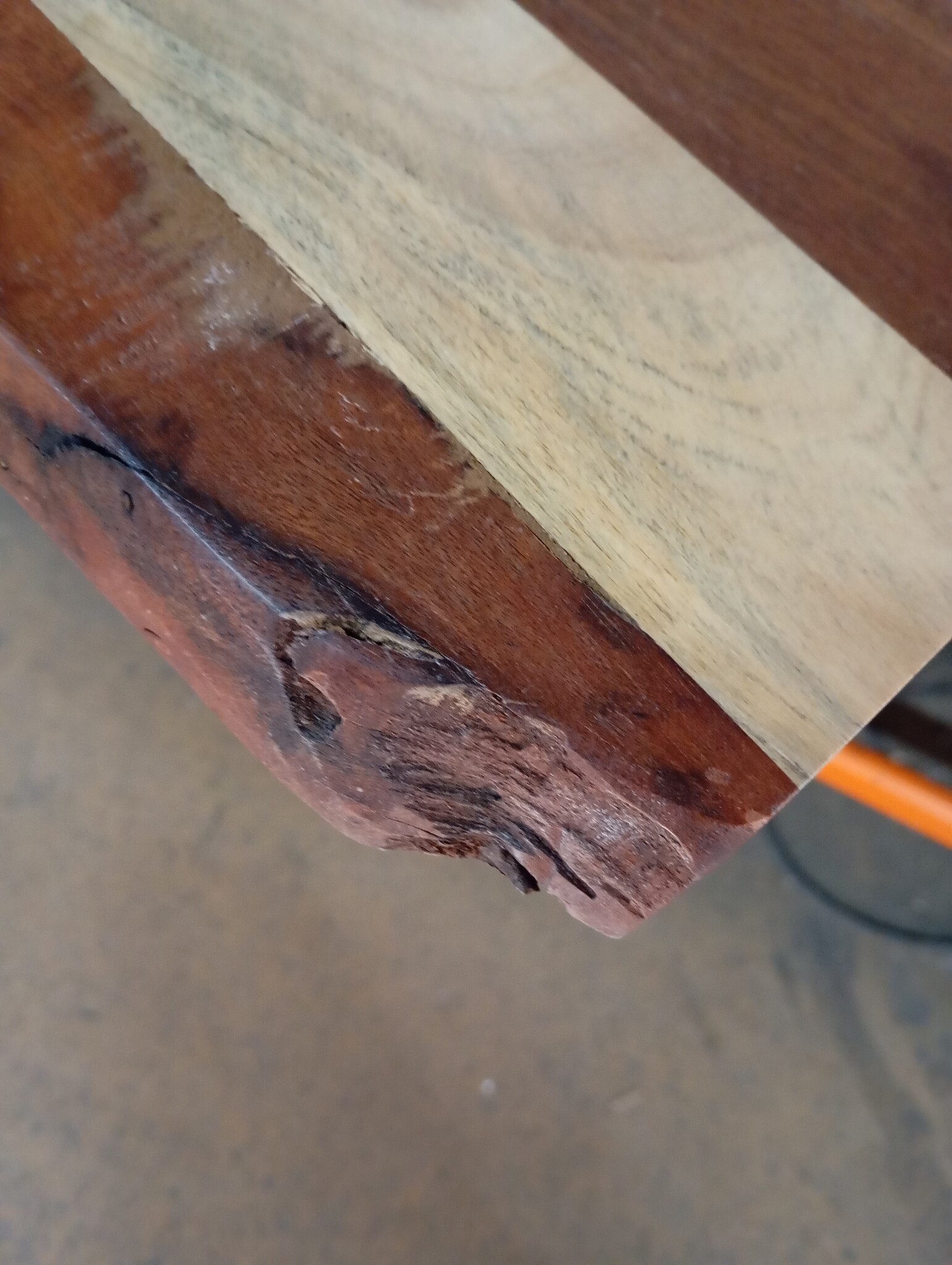 vidaXL Wandschap Acaciahout met Natuurlijke Rand - 57% Korting!