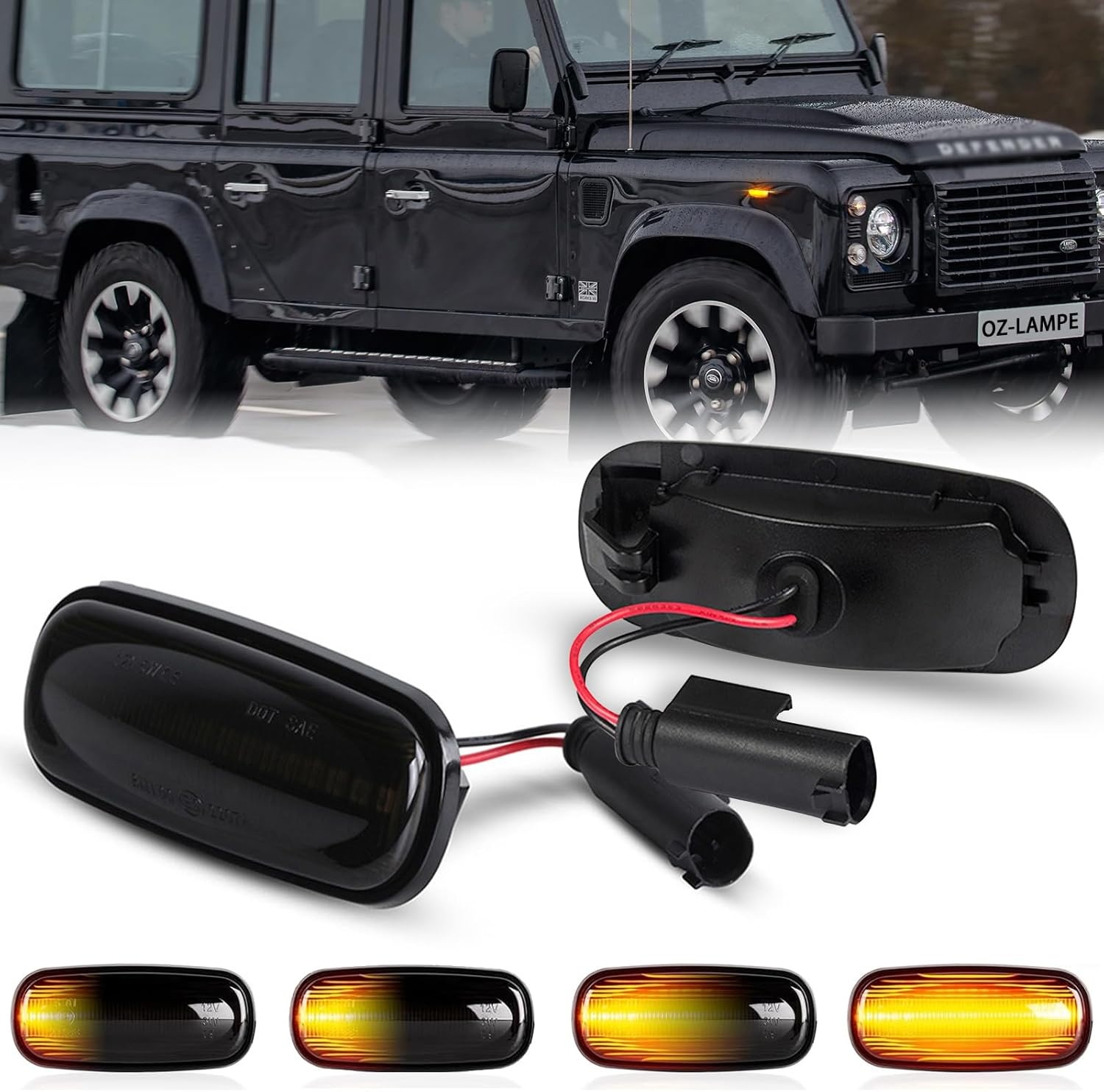Dynamische LED Zijknippers - Land Rover Discovery/Defender (-25%)