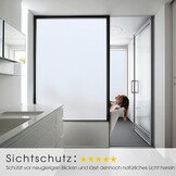 Lifetree Mat Raamfolie - Privacy & Zonwering (75x300cm) - 26% Korting