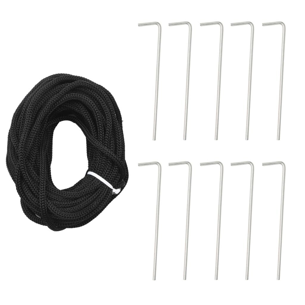 vidaXL Kerstboom vlaggenmast 550 LED's Warm Wit 300cm (-32%)