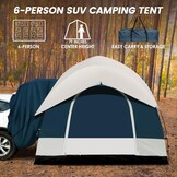 Universele SUV Tent - 6 Personen Kamperen (29% Korting)