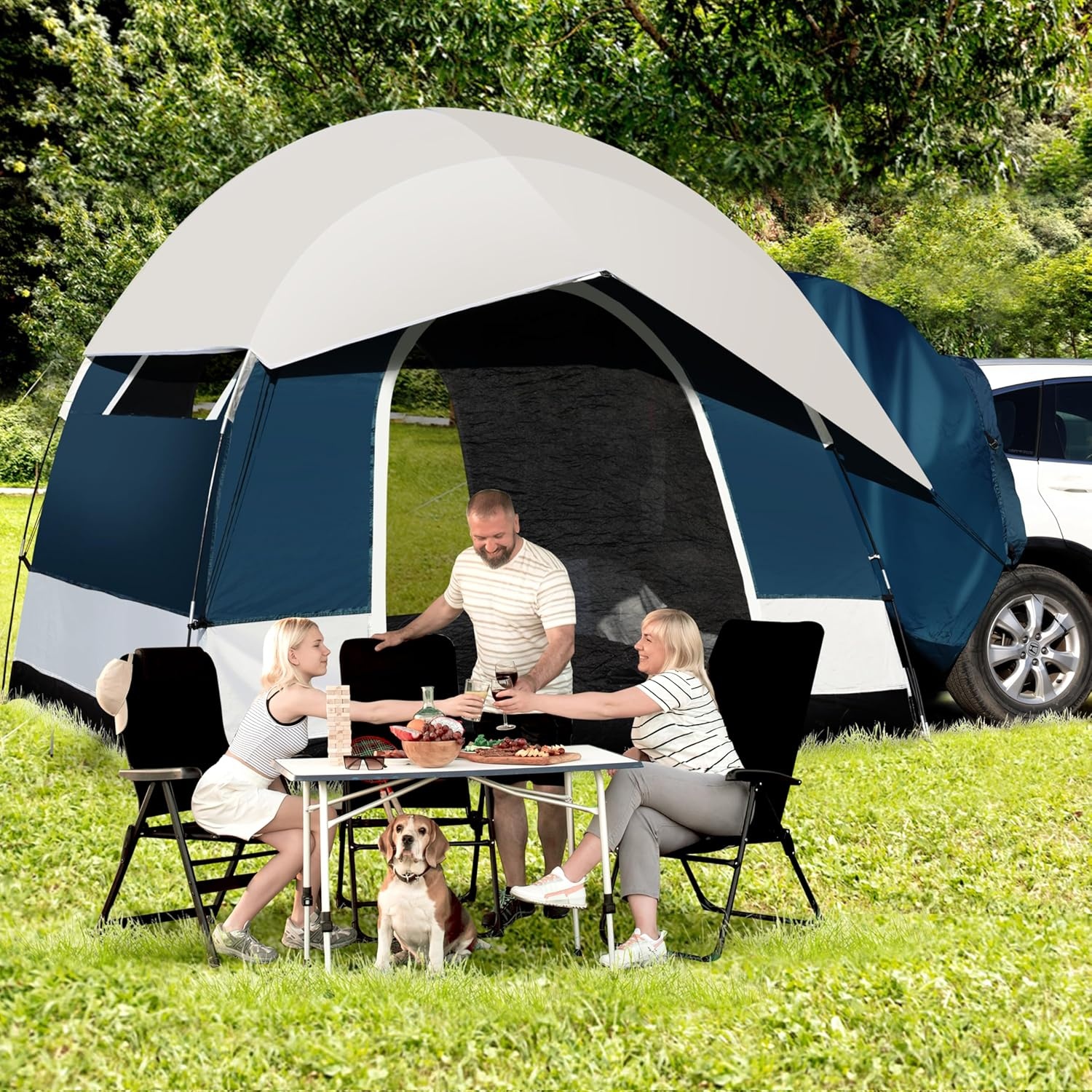 Universele SUV Tent - 6 Personen Kamperen (29% Korting)