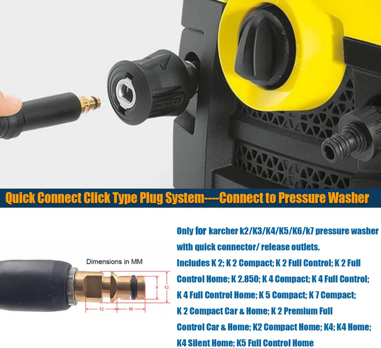6M Hogedrukslang Kärcher K2-K7 - 24% Korting