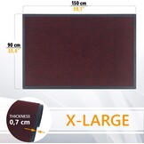 GadHome Wijnrode Deurmat 90x150cm - 26% Korting!