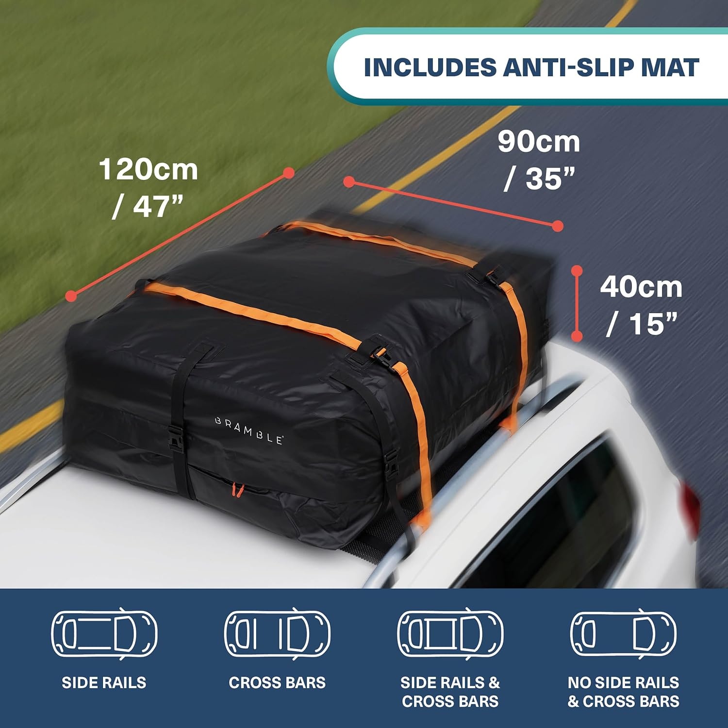 Bramble Dakkoffer 430L Opvouwbaar met Korting - 28%