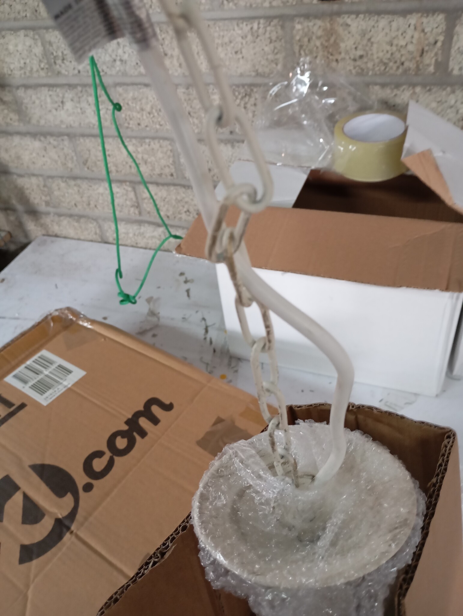 vidaXL Kroonluchter Antiekwit 5xE14 - 58% Korting