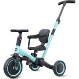Newyoo Driewieler 5-in-1 met Duwstang - Donkergrijs (-29%)