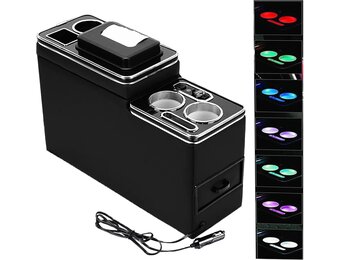 VW Transporter Middenconsole met LED & USB - 29% Korting!