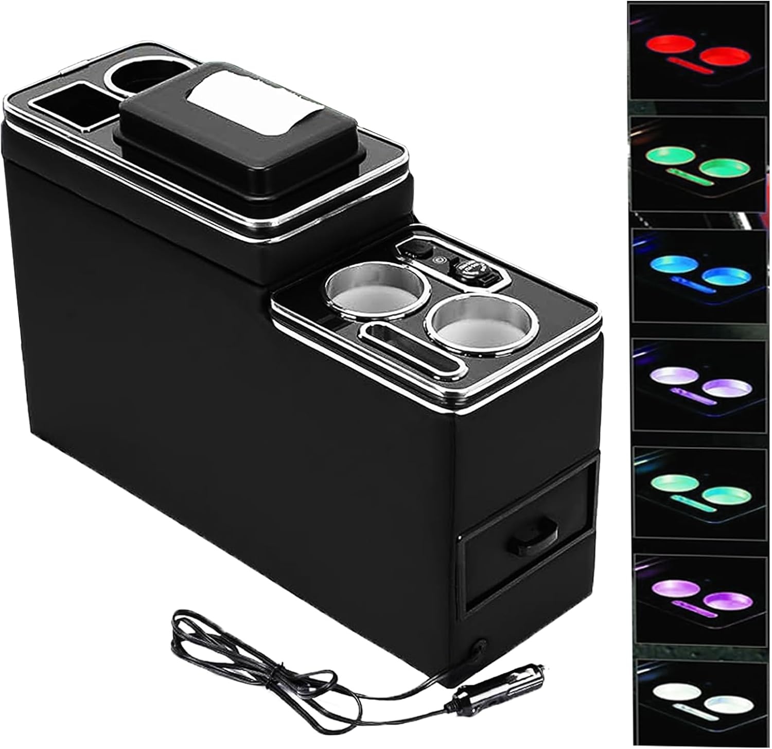 VW Transporter Middenconsole met LED & USB - 29% Korting!