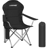 Campingstoel met Bekerhouder & Zijvak - 27% Korting!