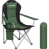 Campingstoel met Bekerhouder & Zijvak - 27% Korting!