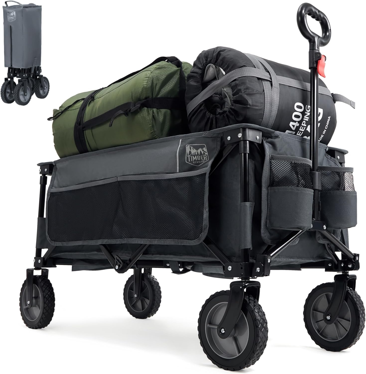 Timber Ridge Opvouwbare Trolley (53% Korting!)