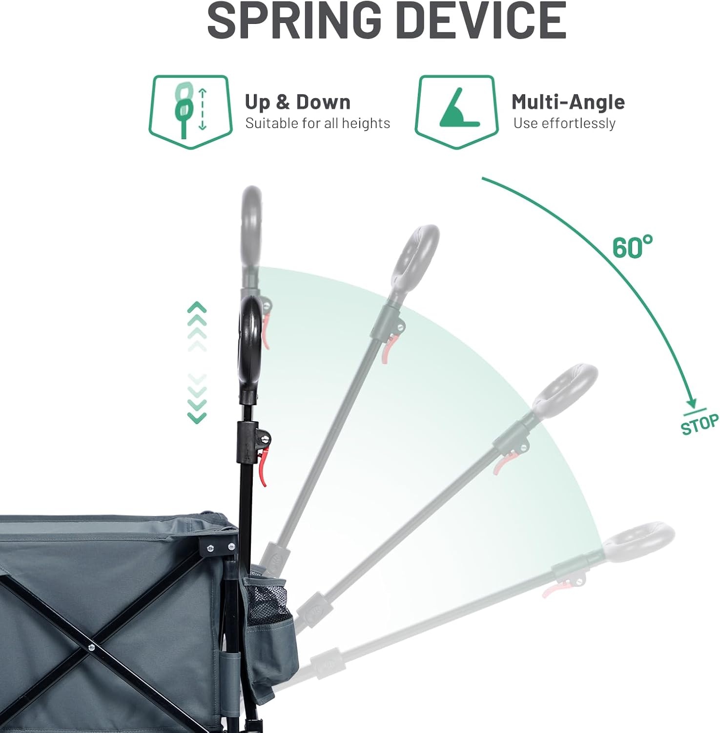 Timber Ridge Opvouwbare Trolley (53% Korting!)