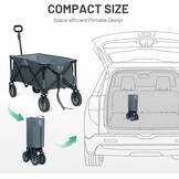 Timber Ridge Opvouwbare Trolley (53% Korting!)