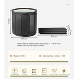 AYES Opvouwbaar Dompelbad - Koudetherapie & Ontspanning - 26% Korting